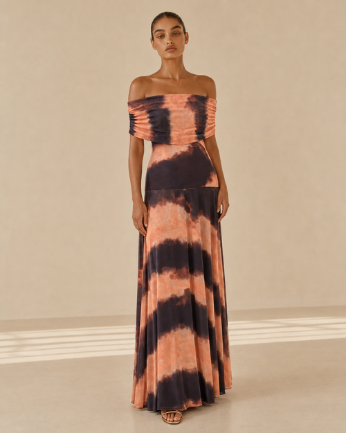 Fiorella™ | Abito con spalle scoperte