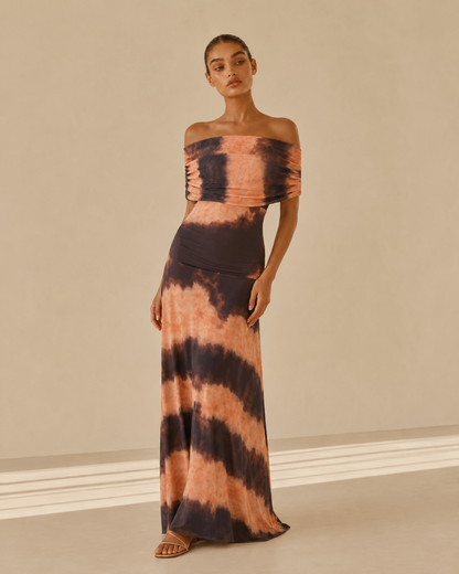 Fiorella™ | Abito con spalle scoperte