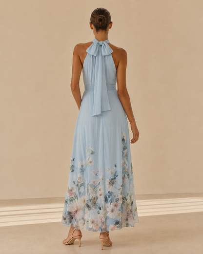 Margherita™ | Abito floreale con scollo all’americana