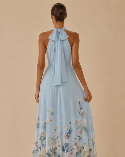 Margherita™ | Abito floreale con scollo all’americana