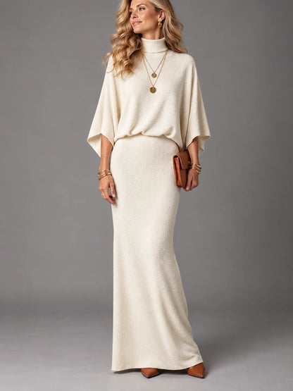 Bruna – Abito Lungo Elegante in Maglia