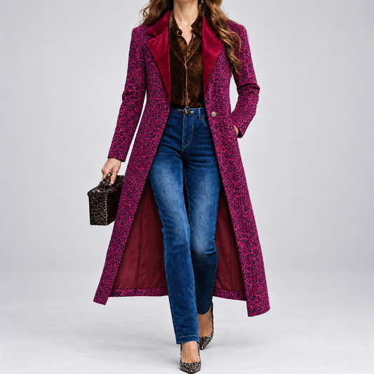 Lavinia | Cappotto lungo texturizzato